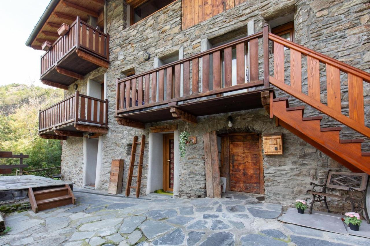 Ferienwohnung Sweet Terrace Arvier Exterior foto